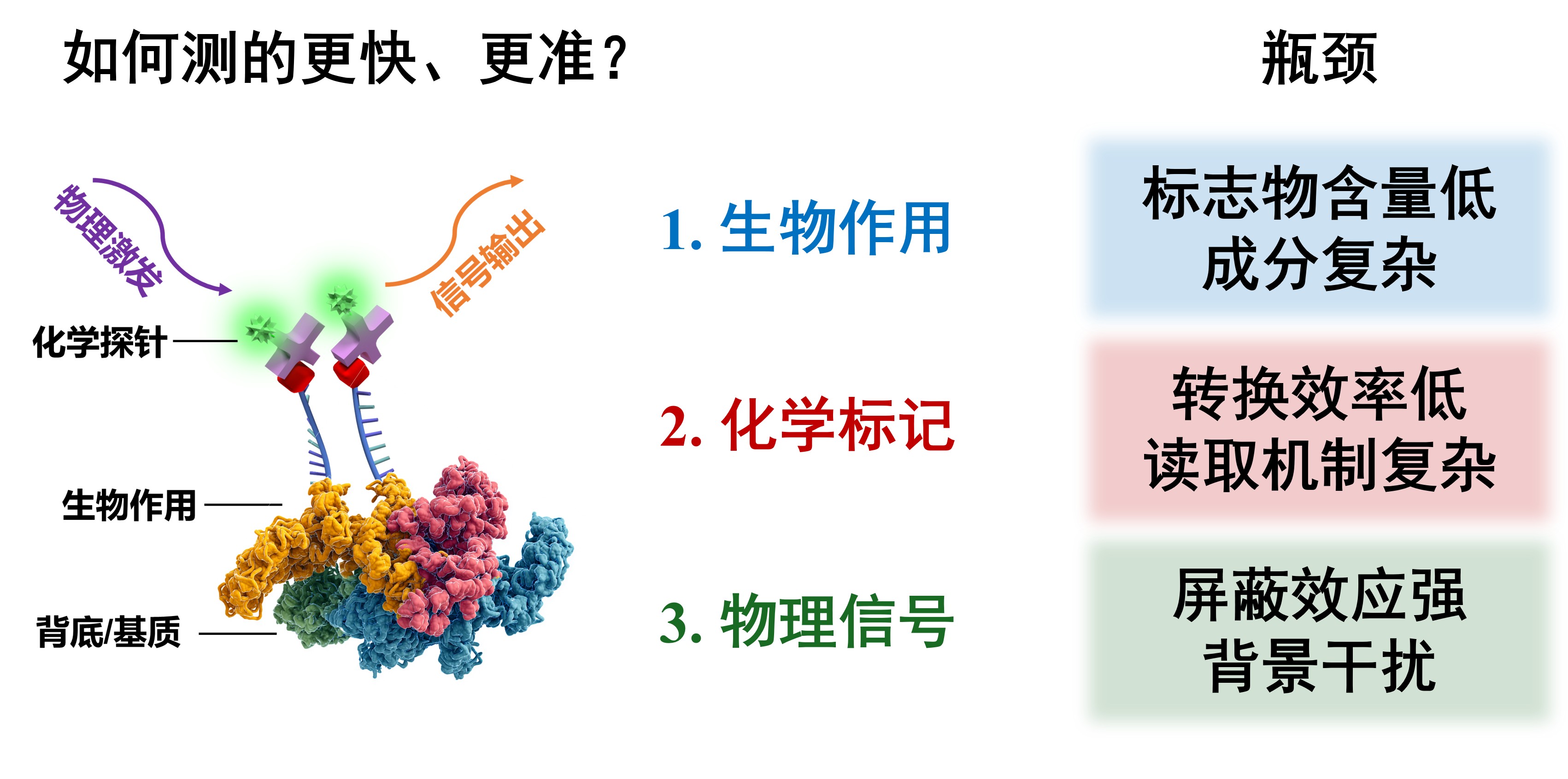 即时生物分析核心科学问题